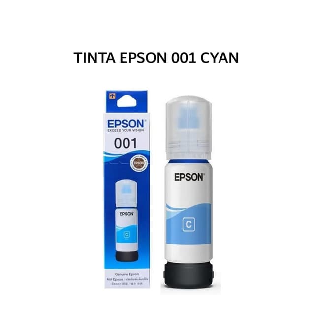 TINTA EPSON 001 CYAN
