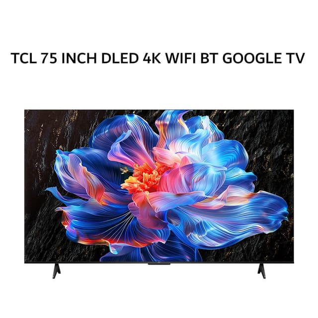 TCL 75 INCH DLED 4K UHD WIFI BT GOOGLE TV - 75P6K