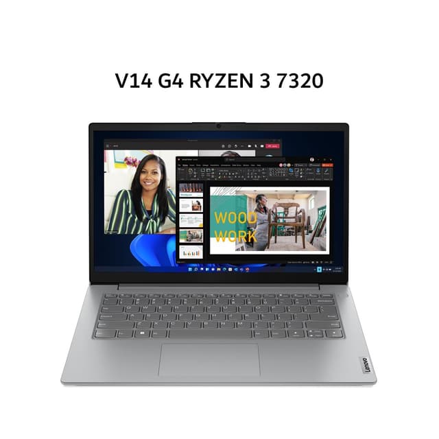 LENOVO V14 G4 RYZEN 3 7320 8GB 256GB W11 14.0FHD 2Y GRY -0XID