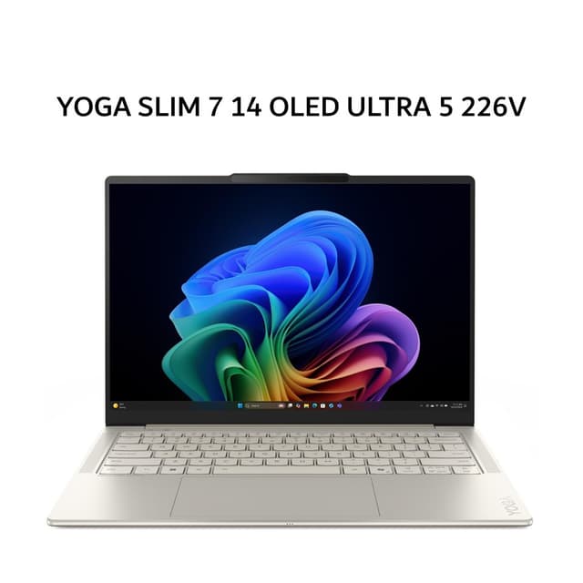 LENOVO YOGA SLIM 7 AURA EDITION 14 ULTRA 5 226V 16GB 512GB W11+OHS+M365B 14.0WUXGA OLED EVO 3Y PREM+3ADP SEASHELL -AWID
