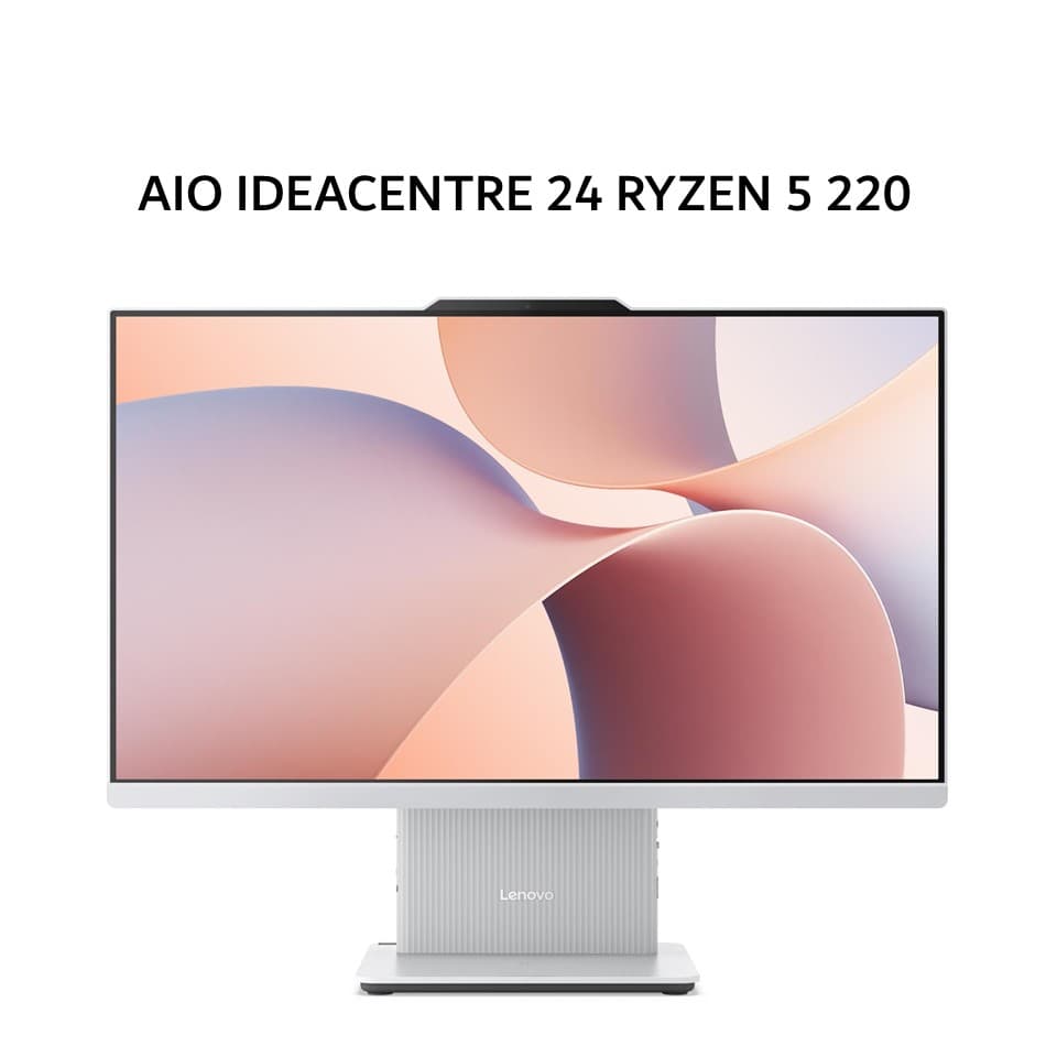 LENOVO AIO IDEACENTRE 24 RYZEN 5 220 16GB 512GB W11+OHS+M365 23.8FHD IPS CLOUD GREY -0AID