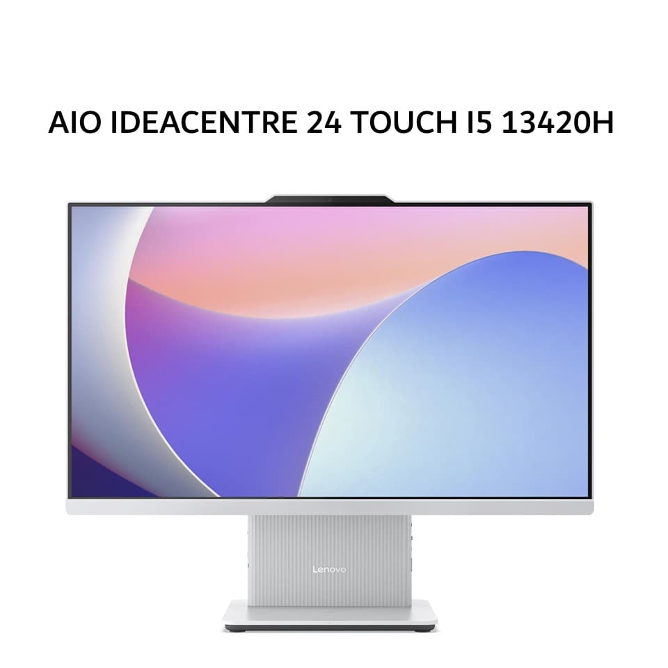 LENOVO AIO IDEACENTRE 24 TOUCH I5 13420H 8GB 512GB W11+OHS+M365 23.8FHD CLOUD GREY -QMID
