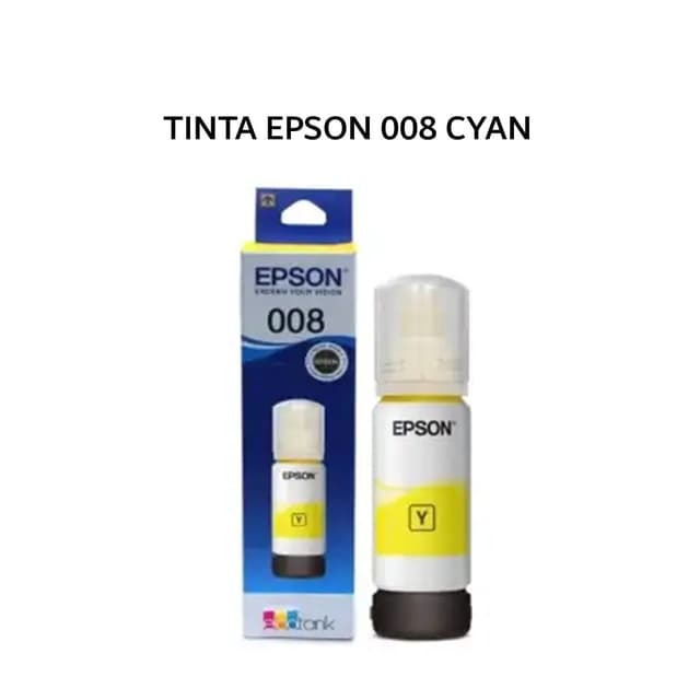 TINTA EPSON 008 YELLOW