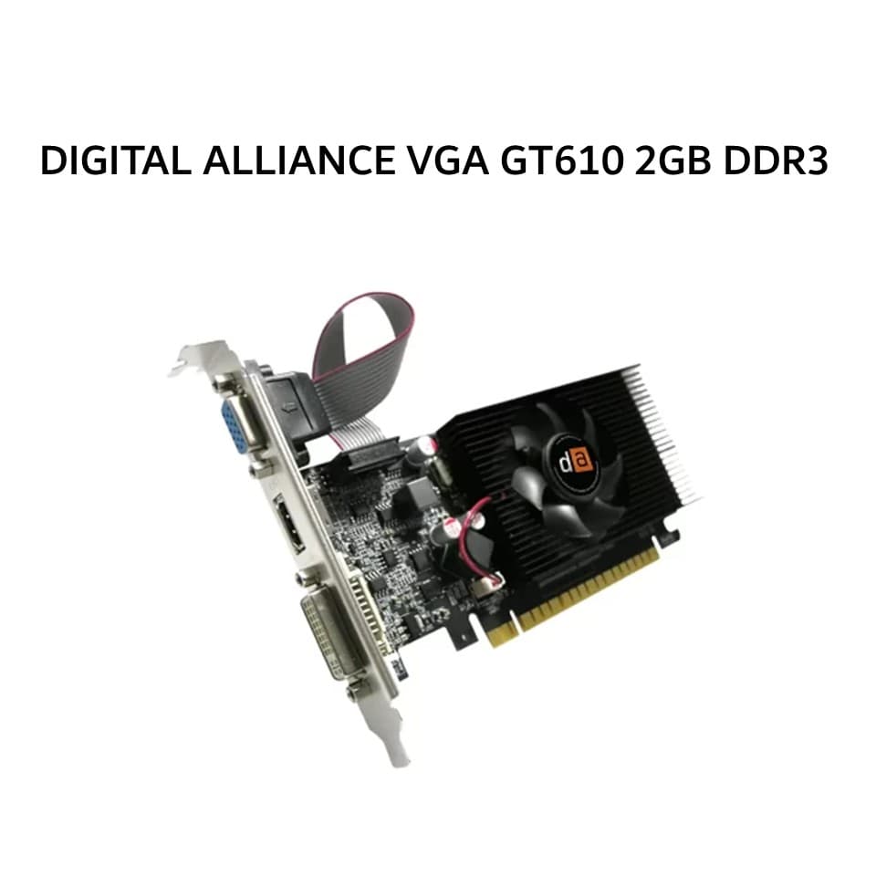 DIGITAL ALLIANCE VGA GT610 2GB DDR3 64BIT 2Y