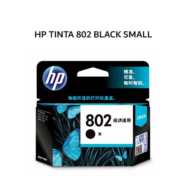 HP TINTA 802 BLACK SMALL