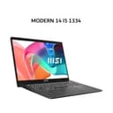 MSI MODERN 14 I5 1334 8GB 512GB W11 14.0FHD BLIT 2Y GRY -F13MG.647 - Image 1