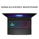 MSI KATANA A15 AI RYZEN 9  8945HS RTX4050 6GB/ 16GB 512GB W11+OHS 15.6FHD 144HZ 4ZRGB 2Y+ADP -B8VE.635 - Image 1