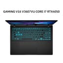 ASUS GAMING V16 V3607VU CORE I7 240H RTX4050 6GB/ 16GB 512GB W11+OHS+M365B 16.0WUXGA 144HZ BLK -I745B7T-HM - Image 2