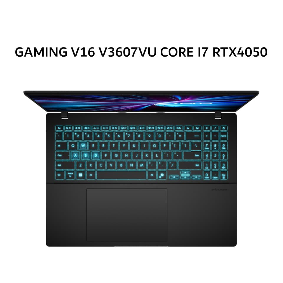 ASUS GAMING V16 V3607VU CORE I7 240H RTX4050 6GB/ 16GB 512GB W11+OHS+M365B 16.0WUXGA 144HZ BLK -I745B7T-HM