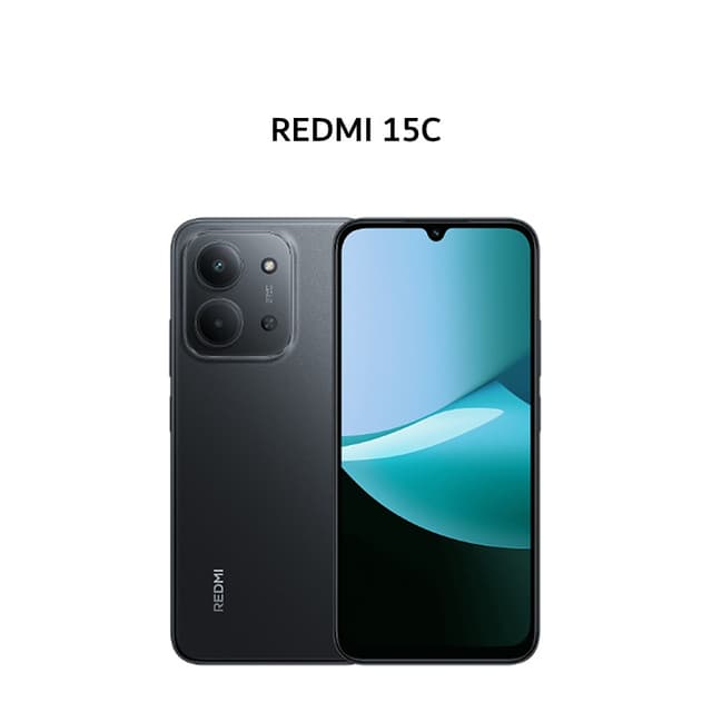 XIAOMI REDMI 15C 6GB 128GB MIDNIGHT BLACK (BOX CHA)