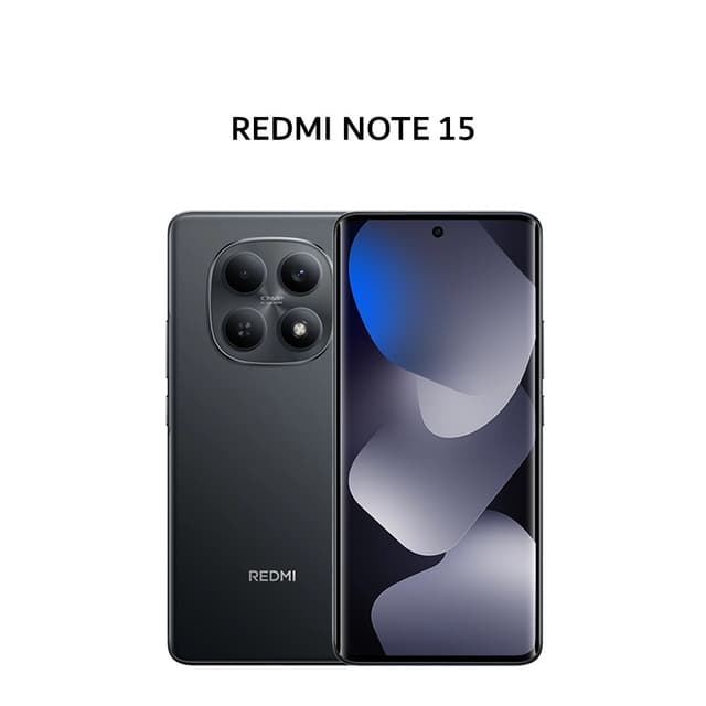 XIAOMI REDMI NOTE 15 4G 8GB 128GB BLACK
