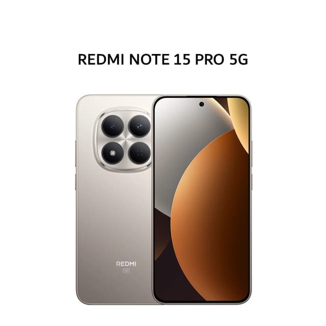 XIAOMI REDMI NOTE 15 PRO 5G 12GB 512GB TITANIUM