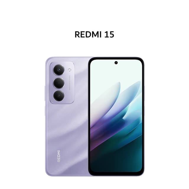 XIAOMI REDMI 15 8GB 128GB SANDY PURPLE (BOX CHA+CAS)
