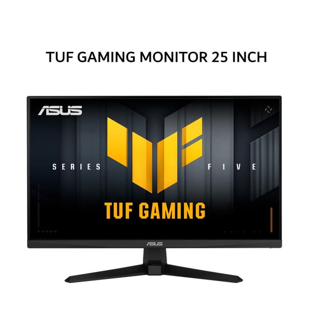 ASUS GAMING MONITOR 25 INCH TUF GAMING VG259QM5A FAST IPS FHD 1080P 0.3MS 240HZ HDR10 TILT