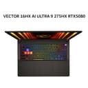MSI VECTOR 16HX AI ULTRA 9 275HX RTX5080 16GB/ 16GB 1TB W11+OHS 16.0QHD+ 240HZ 100DCIP3 24ZRGB GRY -A2XWIG.043 - Image 1