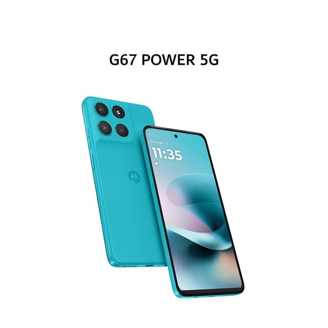 MOTOROLA G67 POWER 5G 8GB 256GB BLUE CURACAO