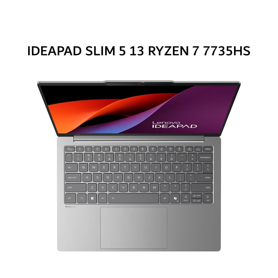 LENOVO IDEAPAD SLIM 5 13 RYZEN 7 7735HS 16GB 512GB W11+OHS+M365B 13.3WUXGA 100SRGB 2Y PREM+ADP GRY -5KID
