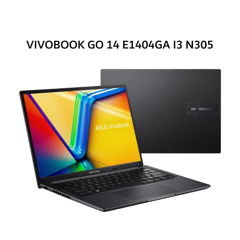 ASUS VIVOBOOK GO 14 E1404GA I3 N305 8GB 512GB W11+OHS 14.0FHD BLK -FHD351