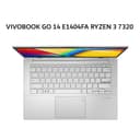 ASUS VIVOBOOK GO 14 E1404FA RYZEN 3 7320 8GB 256GB W11+OHS+M365B 14.0FHD VIPS SLV -VIPS3823M - Image 1