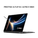 MSI PRESTIGE 14 FLIP AI+ ULTRA 9 386H 32GB 1TB W11+OHS+M365B 14.0WUXGA OLED TOUCH PEN BLIT 2Y GRY -D3MTG.014 - Image 1