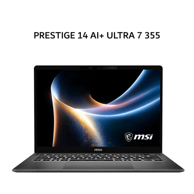 MSI PRESTIGE 14 AI+ ULTRA 7 355 32GB 1TB W11+OHS+M365B 14.0WUXGA OLED BLIT 2Y GRY -D3MG.019