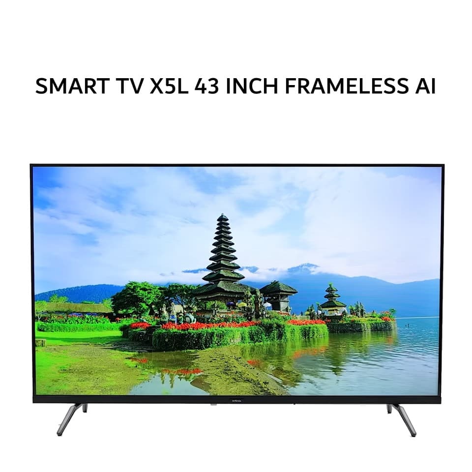 INFINIX SMART TV X5L 43 INCH FHD ANDROID DOLBY AUDIO FRAMELESS AI - 43X5L