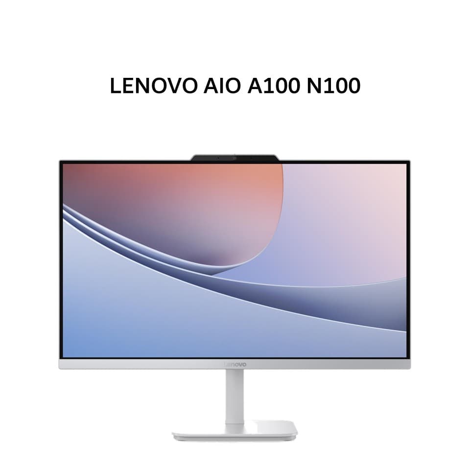 LENOVO AIO A100 N100 8GB 512GB W11 23.8FHD IPS 1Y GRY -10ID