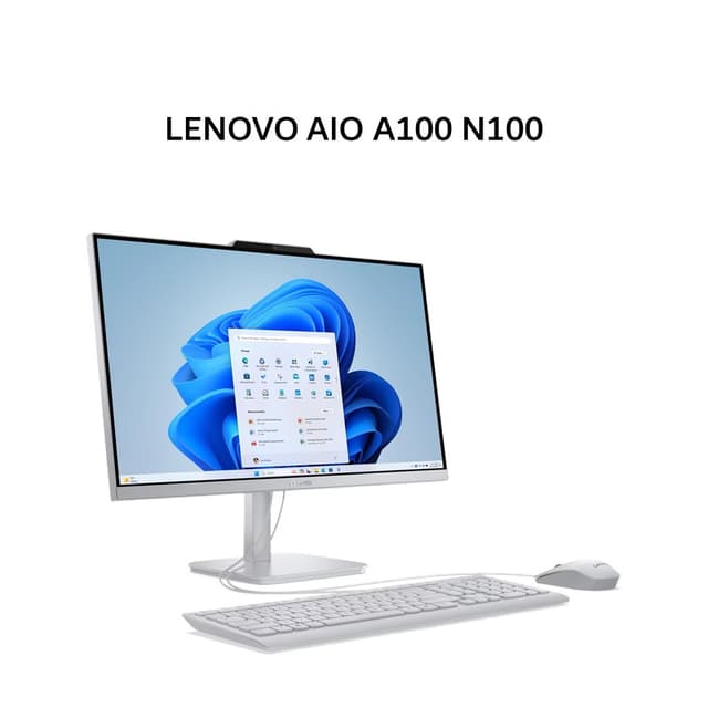 LENOVO AIO A100 N100 8GB 512GB W11 23.8FHD IPS GRY -10ID