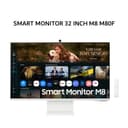 SAMSUNG SMART MONITOR 32 INCH M8 M80F VA UHD 4K 2160P 4MS 60HZ HDR10/HRD10+ CERTIFIED ERGONOMIC + SPEAKER 3Y - Variant 1
