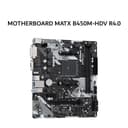ASROCK MOTHERBOARD MATX B450M-HDV R4.0 DDR4 AM4 /AMD 3Y - Image 1