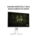 MSI GAMING MONITOR 27 INCH MAG274QRFW X32 RAPID IPS WQHD 2K 1440P 0.5MS 320HZ HDR400 ERGONOMIC 3Y - Image 1