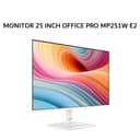 MSI MONITOR 25 INCH OFFICE PRO MP251W E2 IPS FHD 1080P 1MS 120HZ SPEAKER WHITE 3Y - Image 1