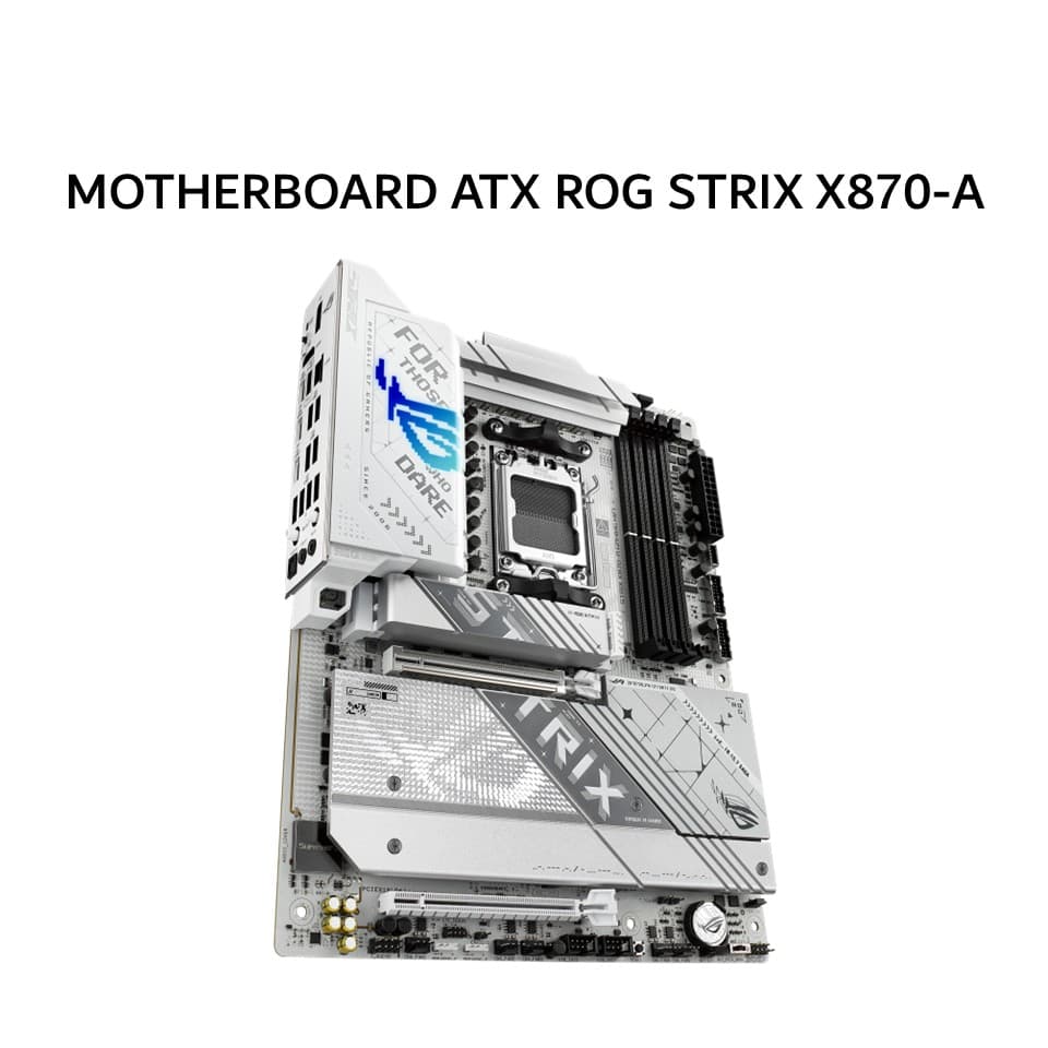 ASUS MOTHERBOARD ATX ROG STRIX X870-A GAMING WIFI DDR5 AM5 /AMD WHITE 3Y