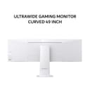LG ULTRAWIDE GAMING MONITOR CURVED 49 INCH 49U950A-W NANO IPS 3800R DUAL QHD 2K 1440P 5MS 144HZ HDR400 USB-C SPEAKER WHITE 3Y - Image 2