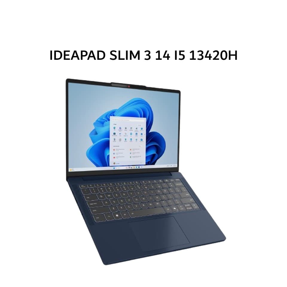 LENOVO IDEAPAD SLIM 3 14 I5 13420H 16GB 512GB W11+OHS+M365B 14.0WUXGA IPS 2Y PREM+2ADP BLU -CUID/16