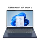 LENOVO IDEAPAD SLIM 3 14 RYZEN 5 7535HS 16GB 512GB W11+OHS+M365B 14.0WUXGA IPS 2Y PREM+2ADP BLU -8AID - Image 1