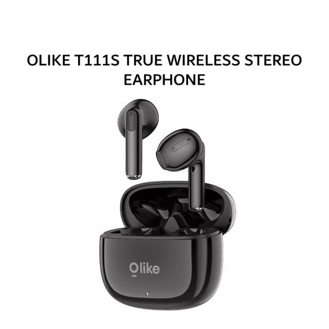 OLIKE T111S TRUE WIRELESS STEREO EARPHONE - BLACK