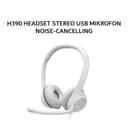 LOGITECH H390 HEADSET STEREO USB MIKROFON NOISE-CANCELLING - OFF WHITE - Variant 1