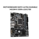 GIGABYTE MOTHERBOARD MATX ULTRA DURABLE H610M K DDR4 LGA1700 /INTEL 3Y - Image 1