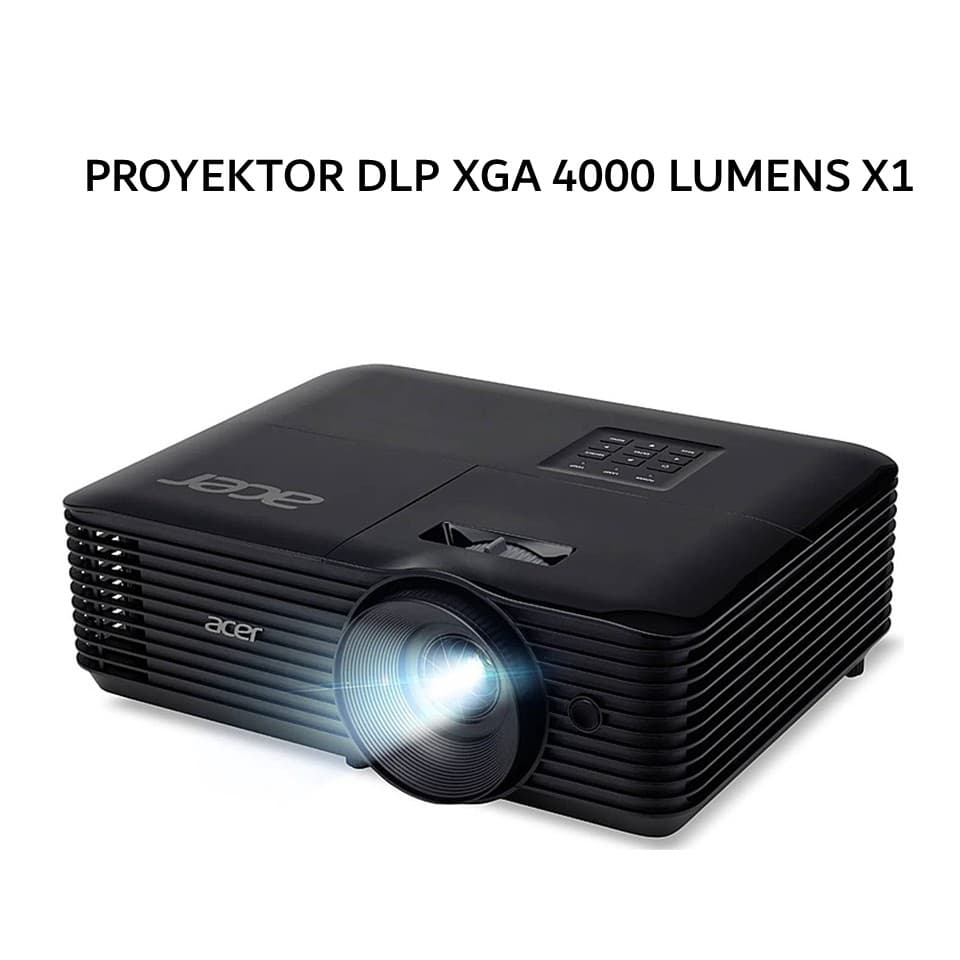 ACER PROYEKTOR DLP XGA 4000 LUMENS X1 TKDN 3Y