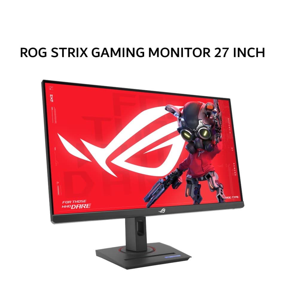 ASUS GAMING MONITOR 27 INCH ROG STRIX XG27ACMES FAST IPS QHD 2K 1440P 0.03MS 255HZ DISPLAYHDR 400 ERGONOMIC USB-C 1Y PERFECT PIXEL+3Y