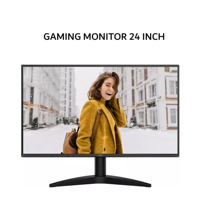 AOC GAMING MONITOR 24 INCH IPS FHD 1080P 0.5MS 144HZ 24B36X/70 HDR 10 3Y ON SITE