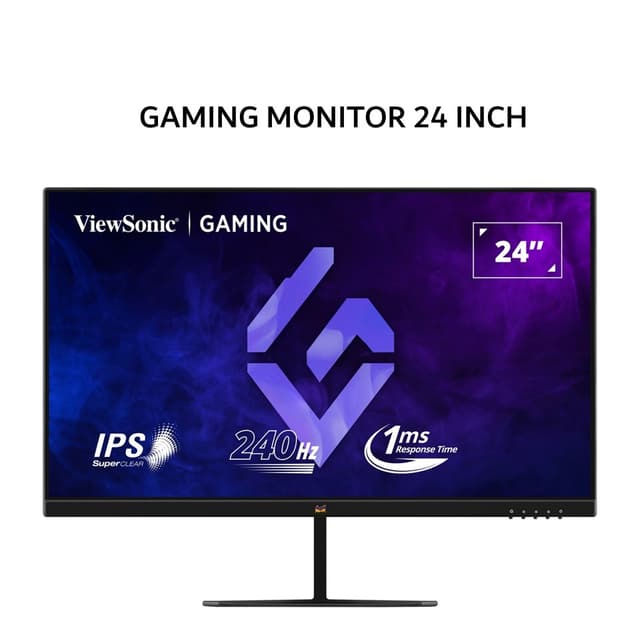 VIEWSONIC GAMING MONITOR 24 INCH VX2479A-HD PRO GAMING SUPERCLEAR IPS FHD 1080P 1MS 240HZ