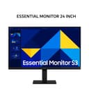 SAMSUNG MONITOR 24 INCH ESSENTIAL S3 S30GD IPS FHD 1080P 5MS 100HZ 1Y PART + 3Y SERVICE - Variant 1