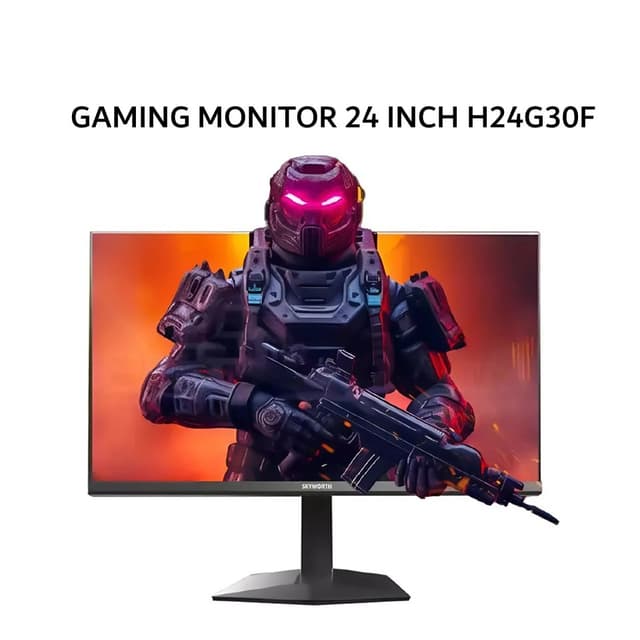 SKYWORTH GAMING MONITOR 24 INCH H24G30F 200H FAST IPS FHD 1080P 1MS 200HZ HDR10 3Y