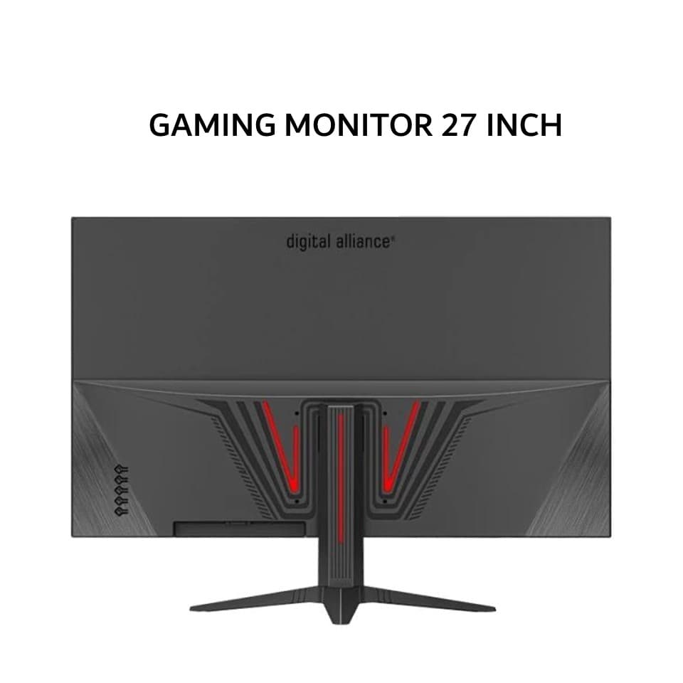 DIGITAL ALLIANCE GAMING MONITOR 27 INCH IPS QHD 2K 1440P 5MS 200HZ VGA HDMI DP BLACK DA27-BGS2886A 2Y