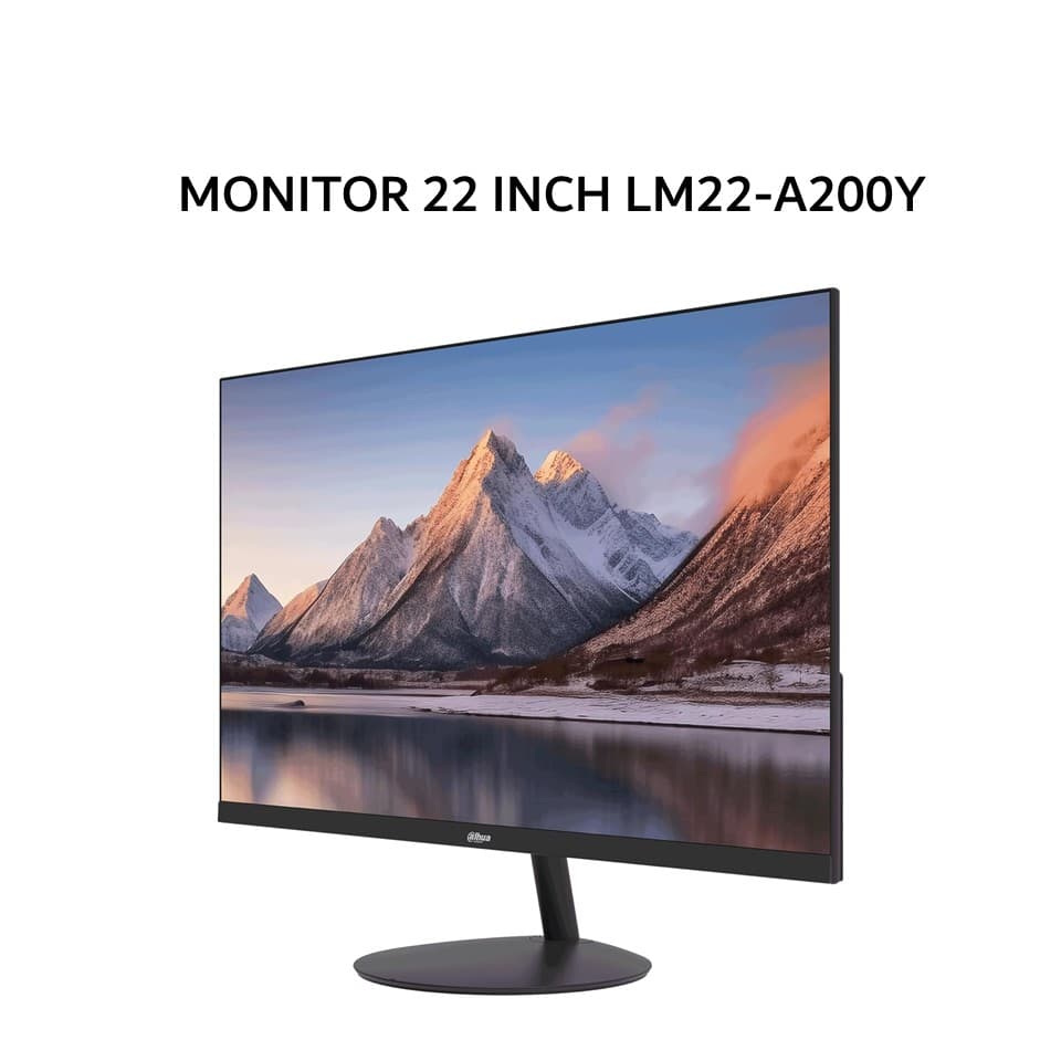 DAHUA MONITOR 22 INCH LM22-A200Y FHD 1080P 10MS 100HZ 3Y