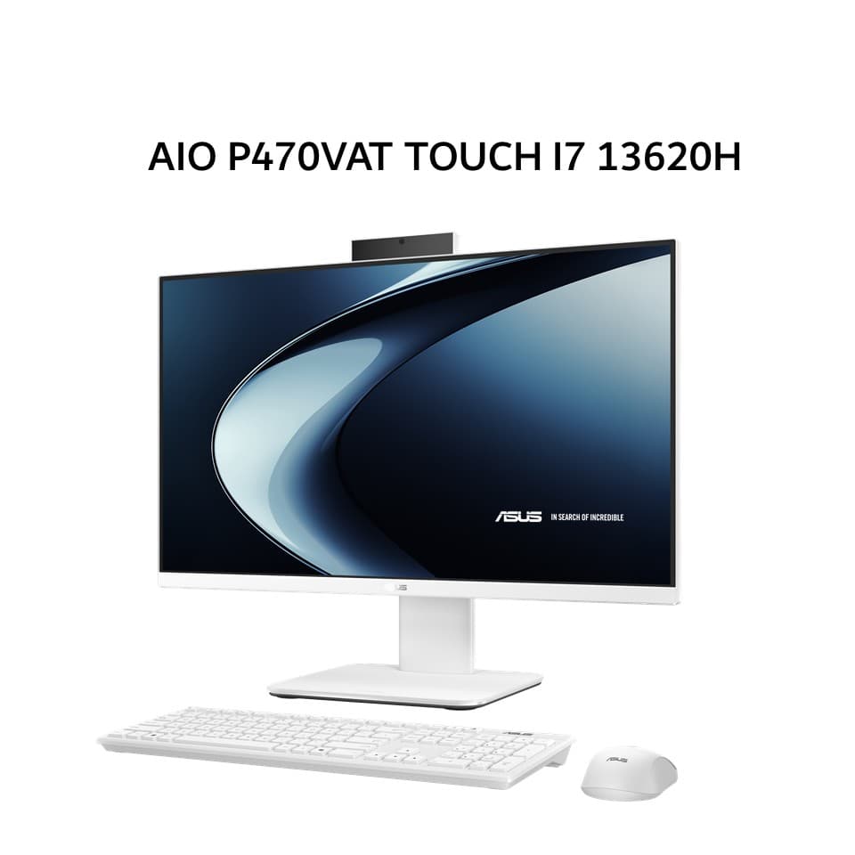 ASUS AIO P470VAT TOUCH I7 13620H 16GB 512GB W11+OHS 27.0FHD 2Y WHT -W7151WS