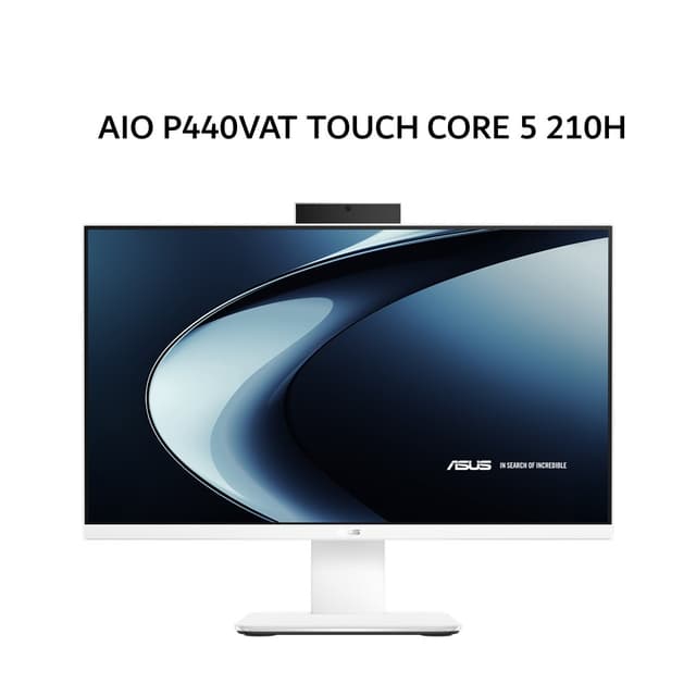 ASUS AIO P440VAT TOUCH CORE 5 210H 16GB 512GB W11+OHS+M365 23.8FHD 2Y WHT -W5152WS