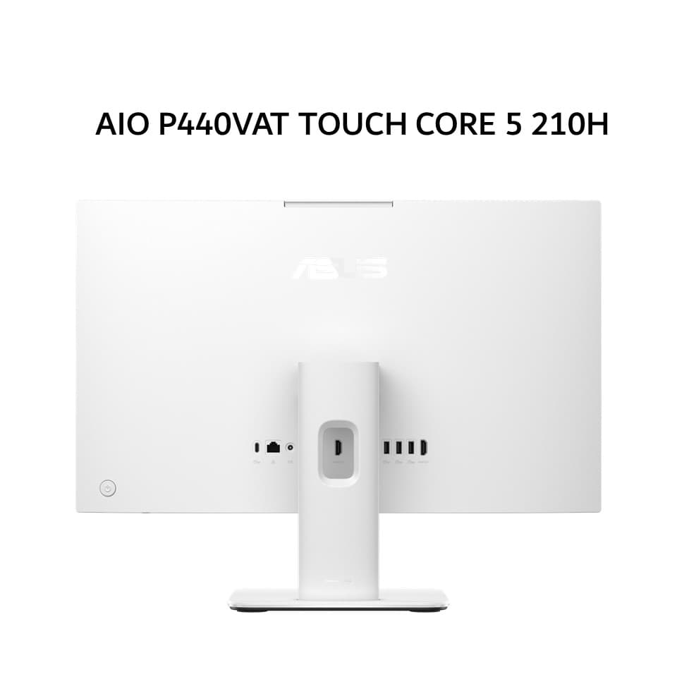ASUS AIO P440VAT TOUCH CORE 5 210H 16GB 512GB W11+OHS+M365 23.8FHD 2Y WHT -W5152WS